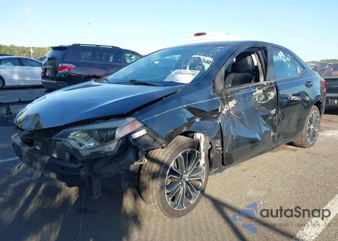 2014 Toyota Corolla S z USA, uszkodzony, nr VIN 2T1BURHE8EC093039